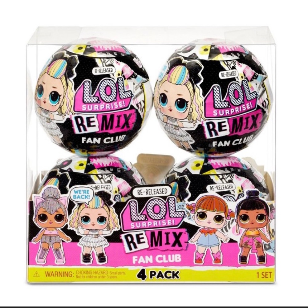 LOL surprise remix 4 pack